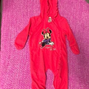 Minnie One apiece Hooded Zip Up